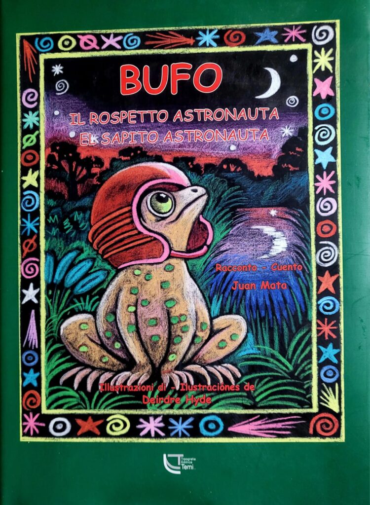 A veces los cuentos infantiles esconden preguntas demasiado grandes para dejarlas solo en manos de los niños. Bufo, el sapito astronauta, de Juan Mata, con ilustraciones de Deirdre Hyde, es una fábula ecológica sobre la curiosidad, la memoria del planeta y esa antigua necesidad de todo ser vivo: mirar más allá de su propia charca